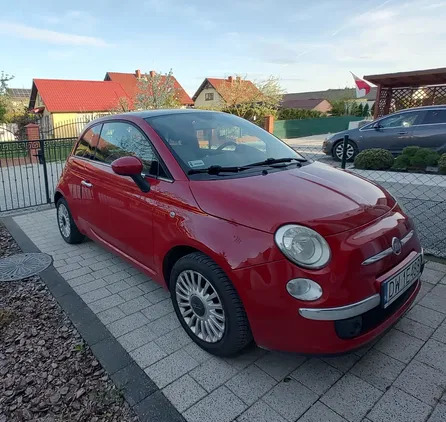 fiat 500 śląskie Fiat 500 cena 18500 przebieg: 175125, rok produkcji 2009 z Wrocław